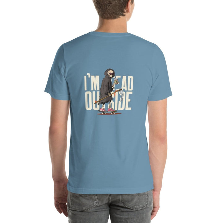 No One Is Safe From Me Graphic Tee - Ocean Blue - S - ArtyKoala