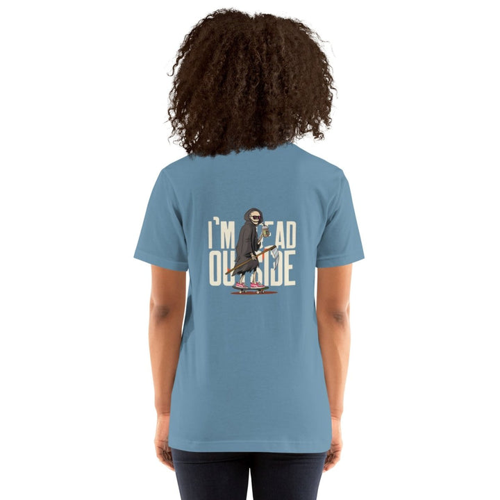 No One Is Safe From Me Graphic Tee - Pebble - S - ArtyKoala