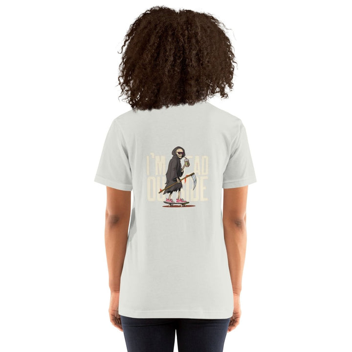 No One Is Safe From Me Graphic Tee - Silver - S - ArtyKoala