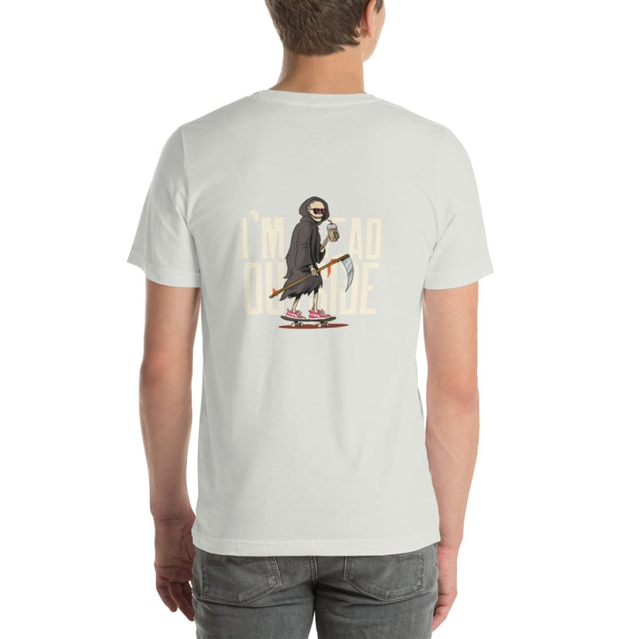 No One Is Safe From Me Graphic Tee - Silver - S - ArtyKoala