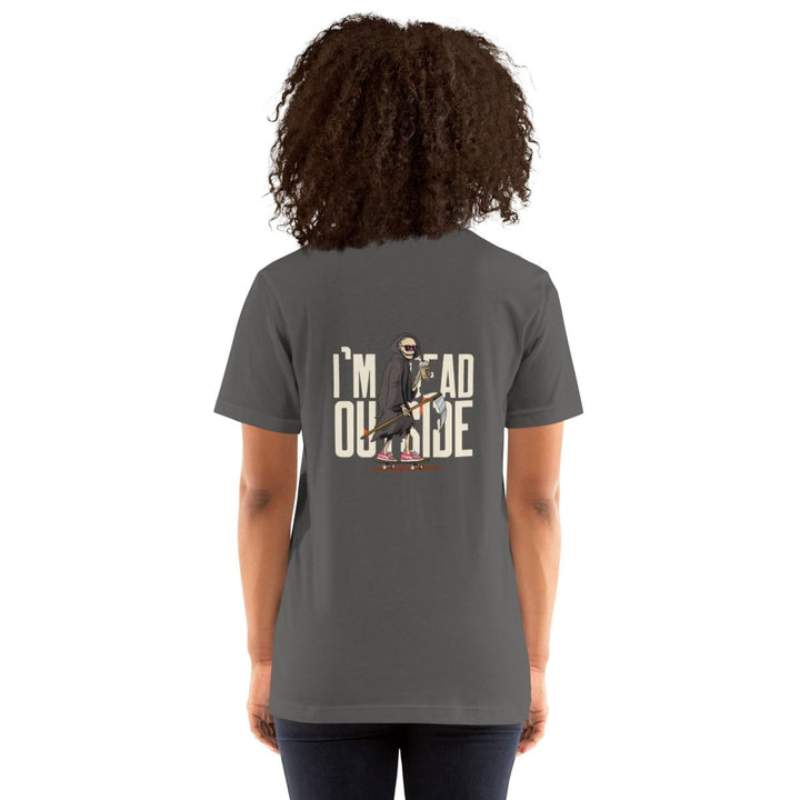 No One Is Safe From Me Graphic Tee - Olive - S - ArtyKoala