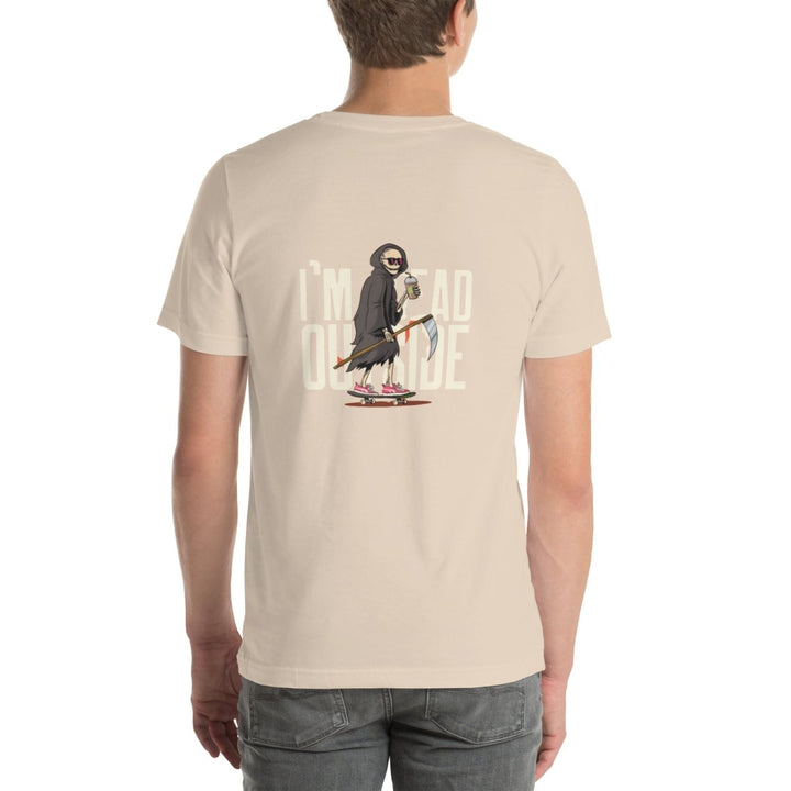 No One Is Safe From Me Graphic Tee - Soft Cream - S - ArtyKoala