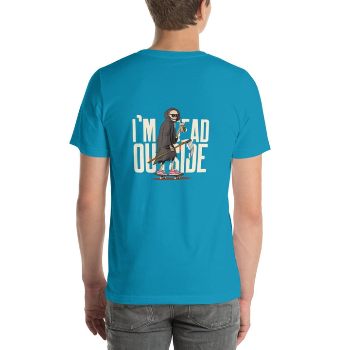 No One Is Safe From Me Graphic Tee - Pebble - S - ArtyKoala