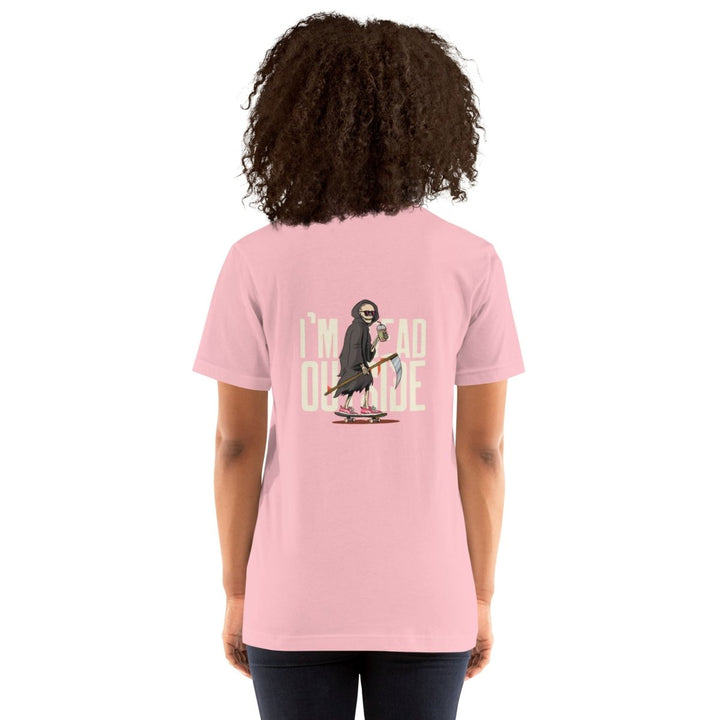 No One Is Safe From Me Graphic Tee - Pink - S - ArtyKoala