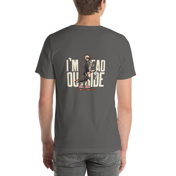 No One Is Safe From Me Graphic Tee - Olive - S - ArtyKoala