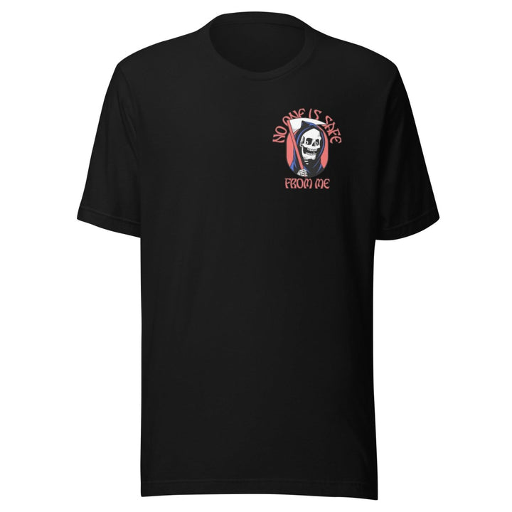 No One Is Safe From Me Graphic Tee - Black - S - ArtyKoala