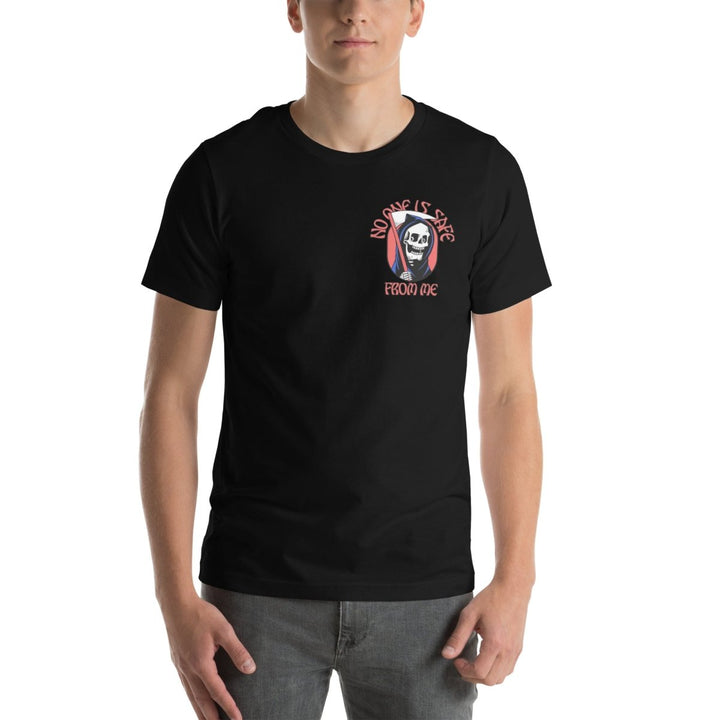 No One Is Safe From Me Graphic Tee - Black - S - ArtyKoala