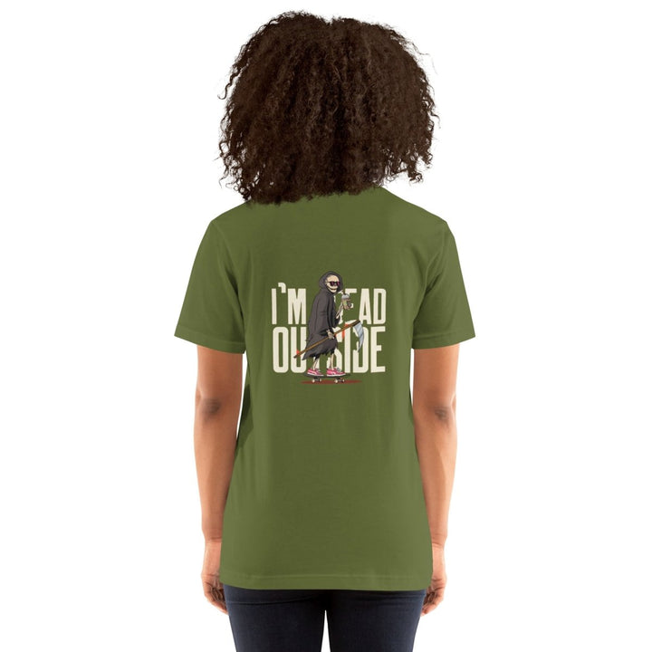 No One Is Safe From Me Graphic Tee - Aqua - S - ArtyKoala