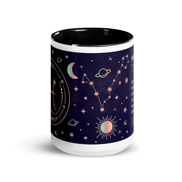 Pisces Mug with Color Inside - ArtyKoala