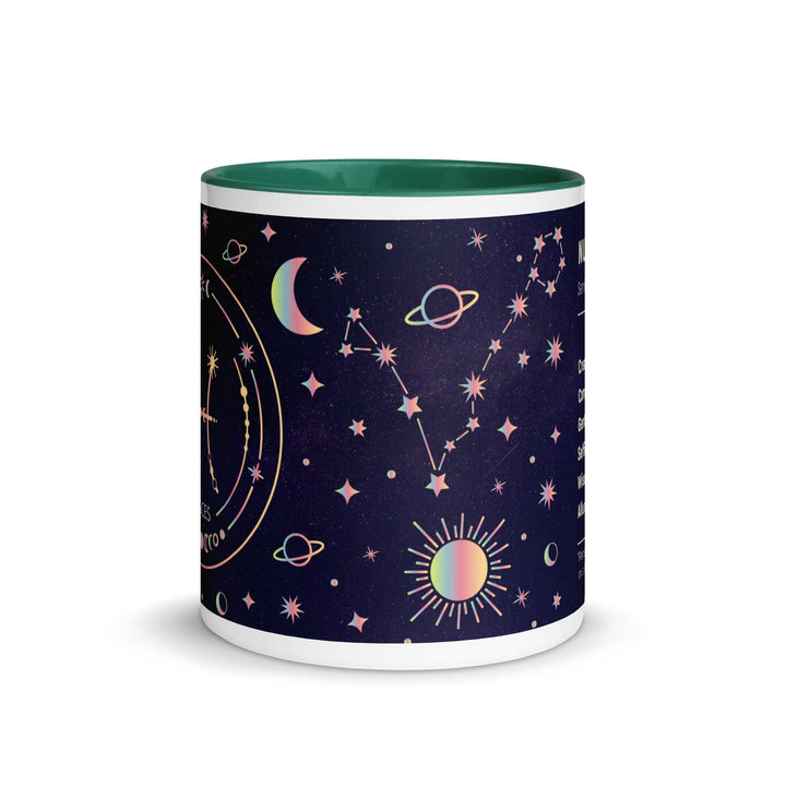 Pisces Mug with Color Inside - ArtyKoala