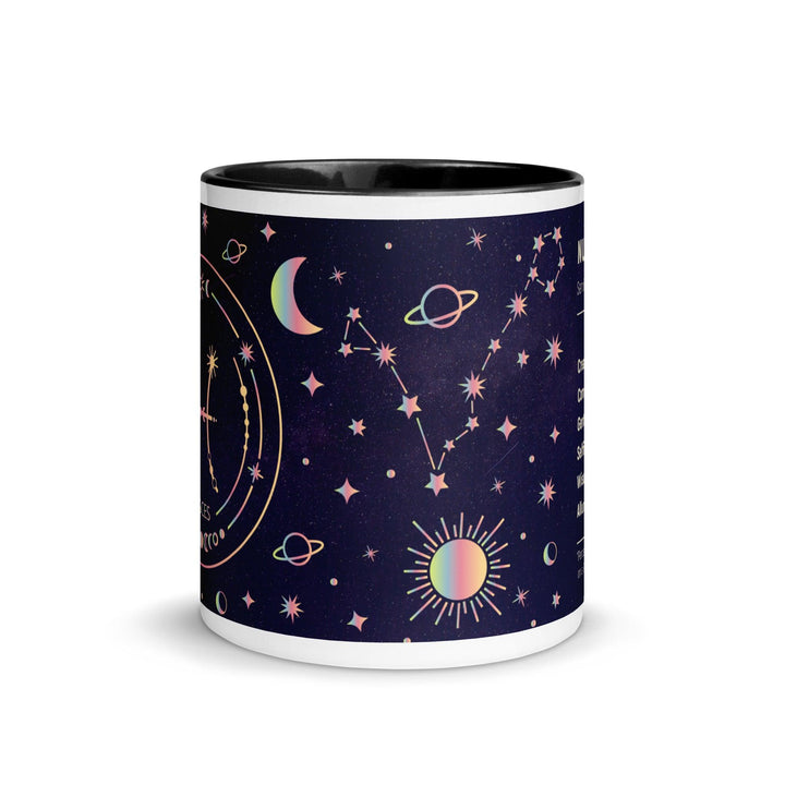 Pisces Mug with Color Inside - ArtyKoala