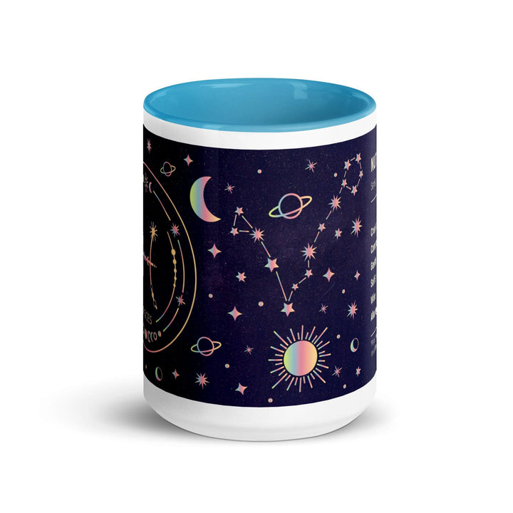 Pisces Mug with Color Inside - ArtyKoala