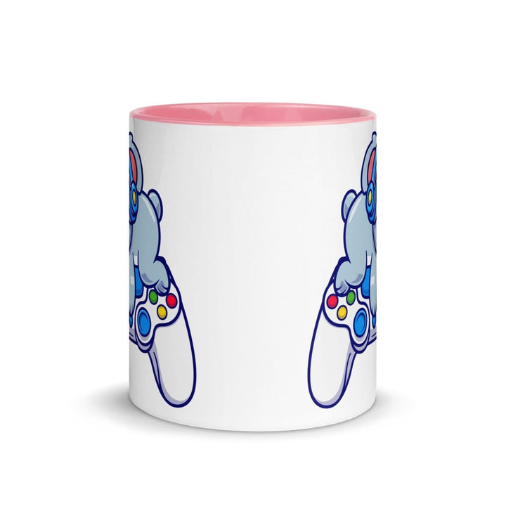 Player Koala Colorful Print Mug - Pink - 11 oz - ArtyKoala