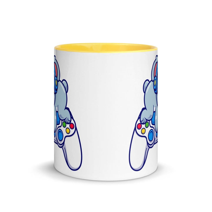 Player Koala Colorful Print Mug - Black - 11 oz - ArtyKoala