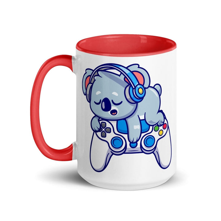 Player Koala Mug with Color Inside - ArtyKoala