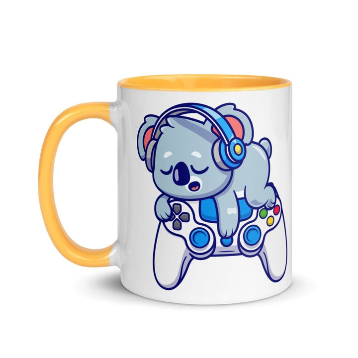 Player Koala Mug with Color Inside - ArtyKoala