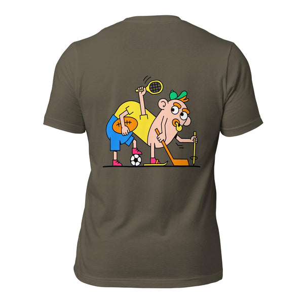 Playing Sports Man Premium T-shirt - ArtyKoala