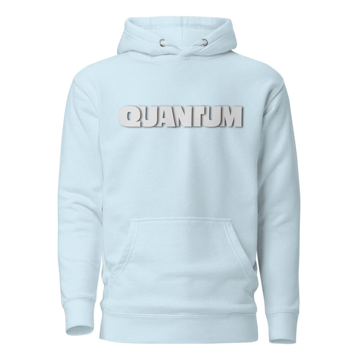Quantum Typography Graphic Hoodie - Navy Blazer - S - ArtyKoala