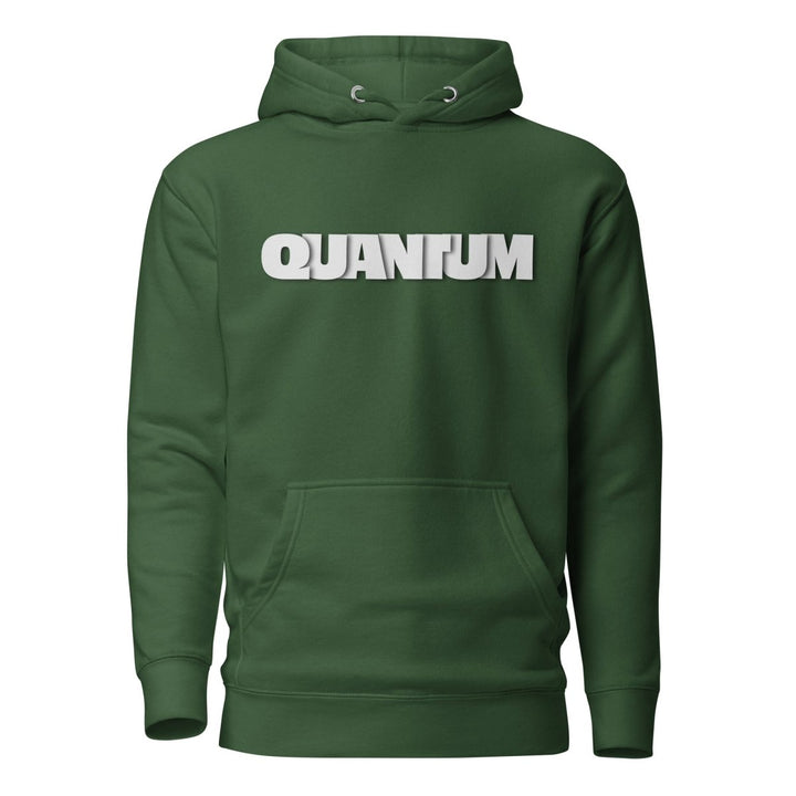 Quantum Typography Graphic Hoodie - Black - S - ArtyKoala