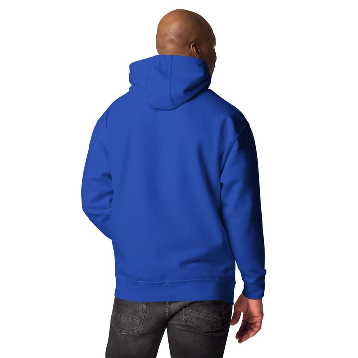 Quantum Typography Graphic Hoodie - Sky Blue - S - ArtyKoala