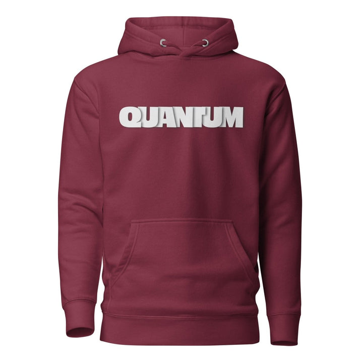 Quantum Typography Graphic Hoodie - Team Royal - S - ArtyKoala