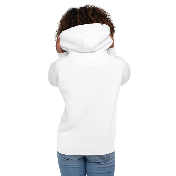 Quantum Typography Graphic Hoodie - White - S - ArtyKoala