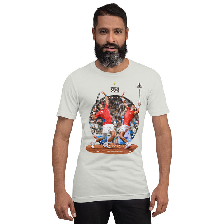 Rafa Nole Rivaly Round 60 Unisex T-shirt - ArtyKoala