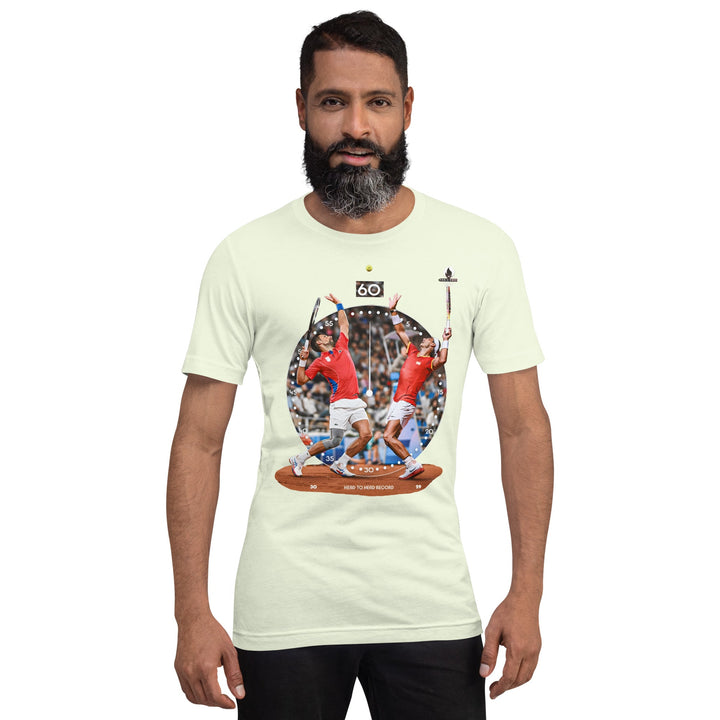 Rafa Nole Rivaly Round 60 Unisex T-shirt - ArtyKoala