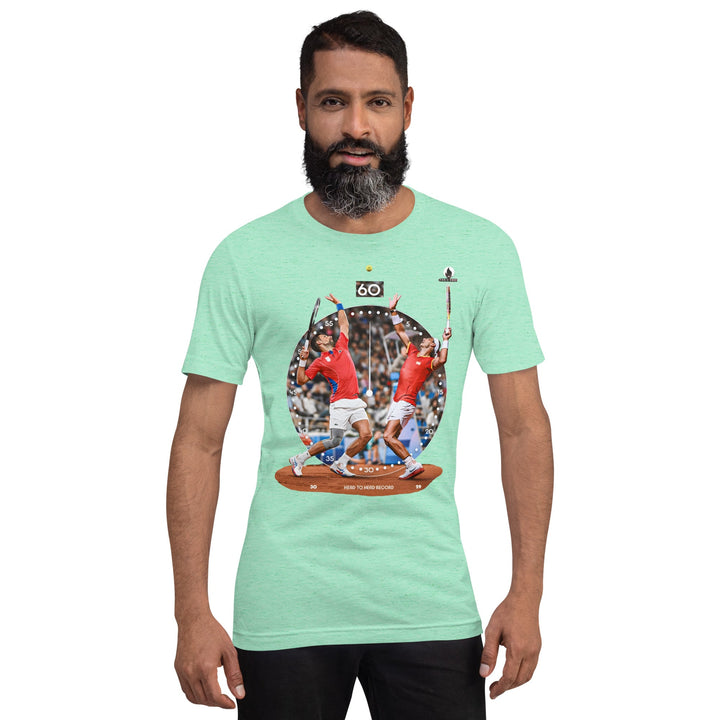 Rafa Nole Rivaly Round 60 Unisex T-shirt - ArtyKoala