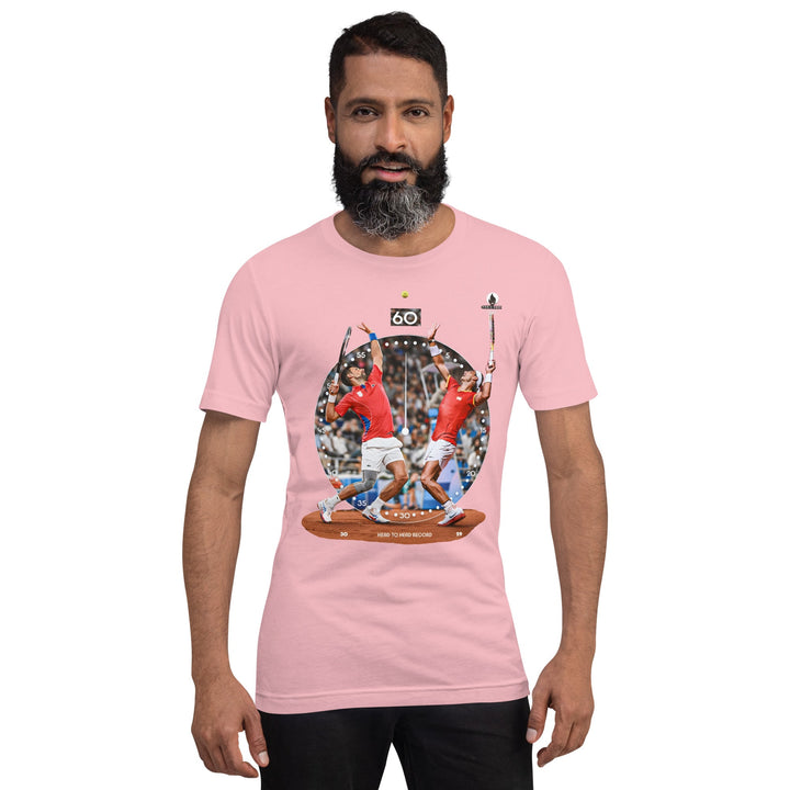 Rafa Nole Rivaly Round 60 Unisex T-shirt - Tan / S - ArtyKoala