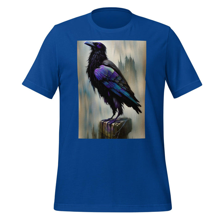 Raven Man T-shirt - True Royal / S - ArtyKoala