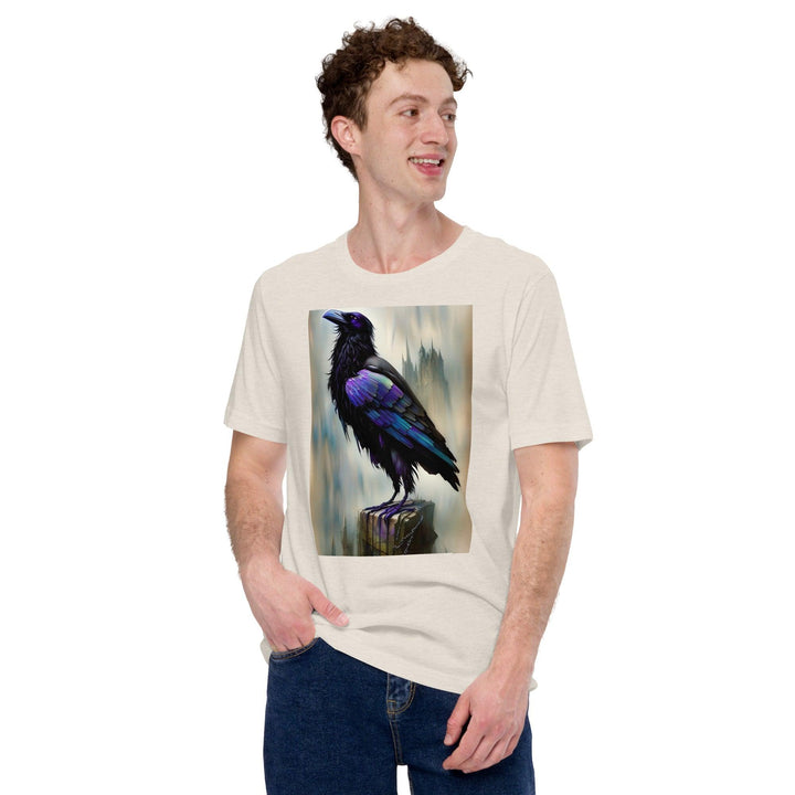 Raven Man T-shirt - ArtyKoala