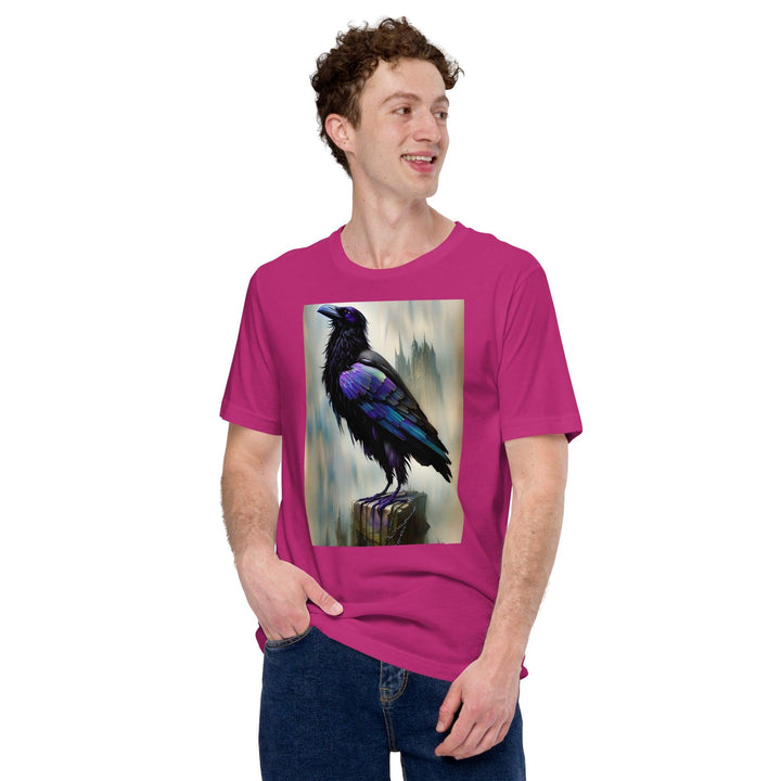 Raven Man T-shirt - ArtyKoala