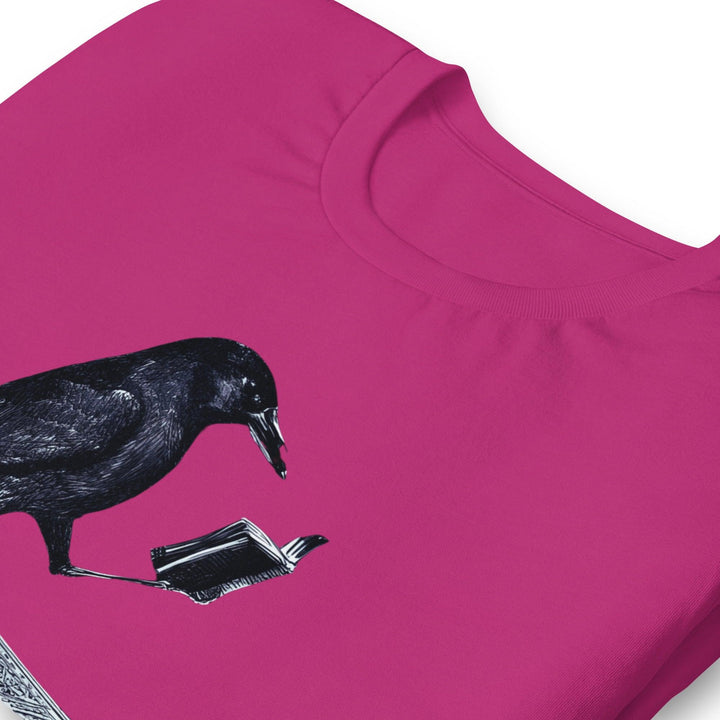 Reading Crow Man t-shirt - ArtyKoala