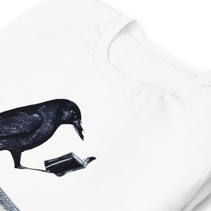 Reading Crow Man t-shirt - ArtyKoala