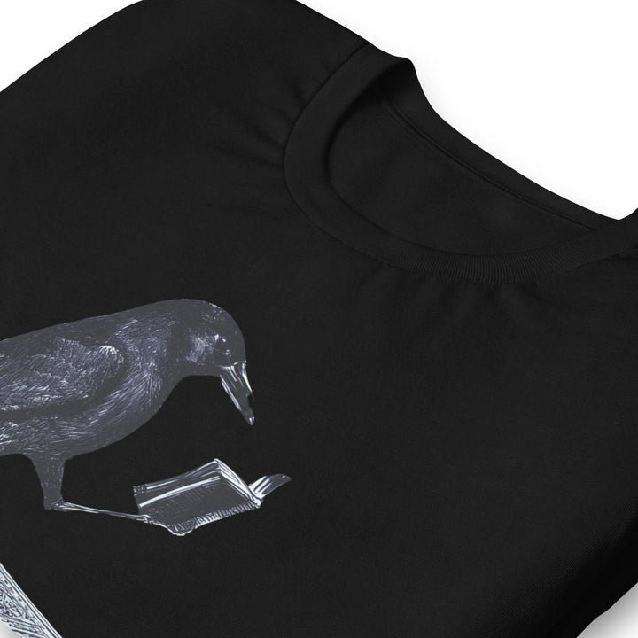 Reading Crow Man t-shirt - ArtyKoala