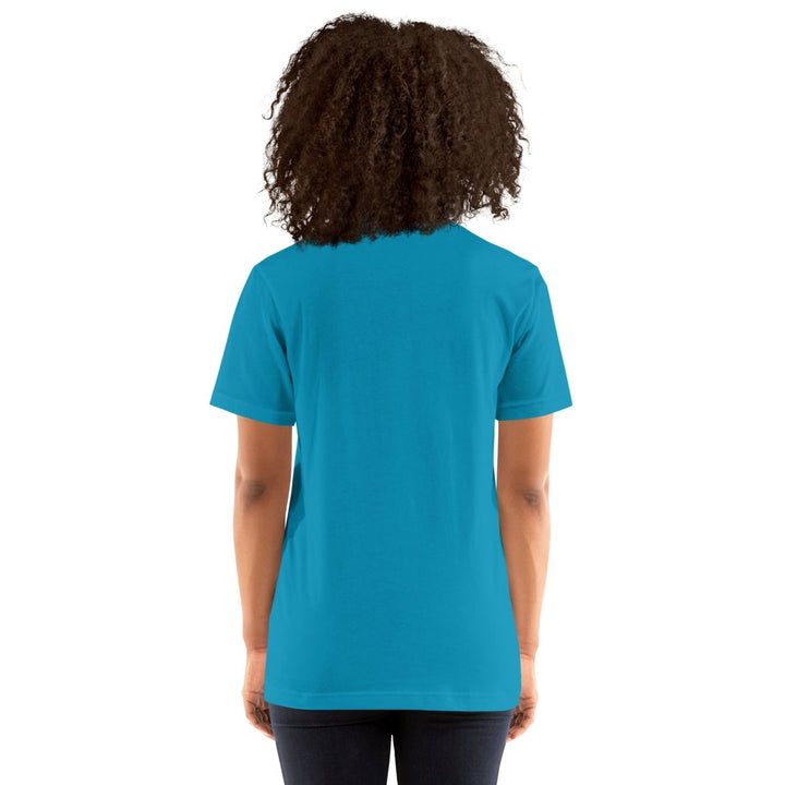 Red Hearts Graphic Tee - Aqua - S - ArtyKoala
