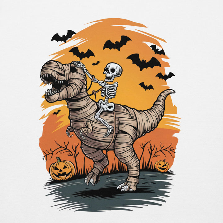 Ride on a Dinosaur Cotton Unisex Premium Hallowen Hoodie - ArtyKoala