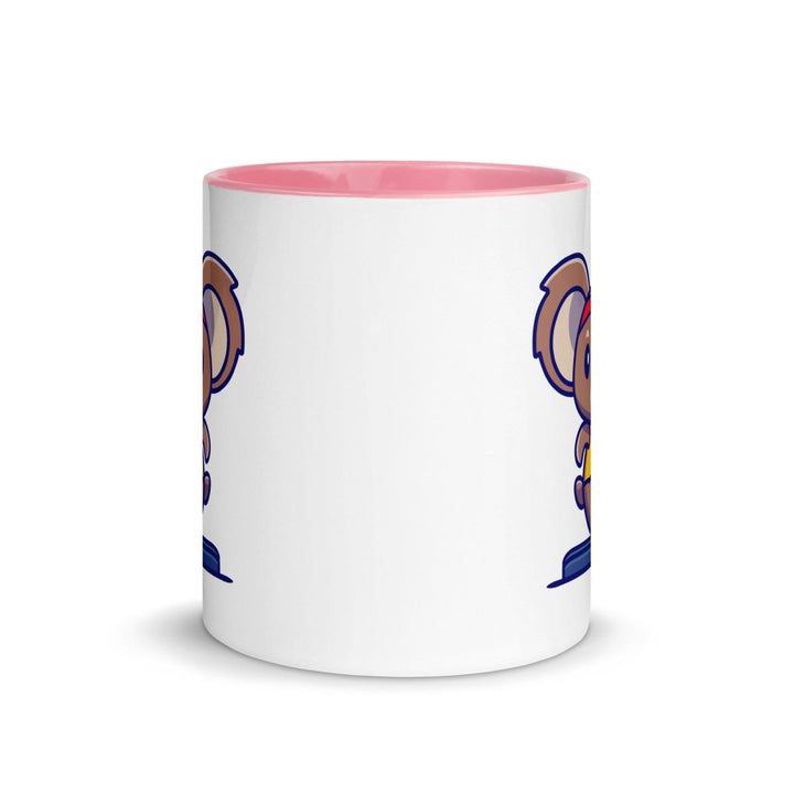Runner Koala Colorful Print Mug - Pink - 11 oz - ArtyKoala