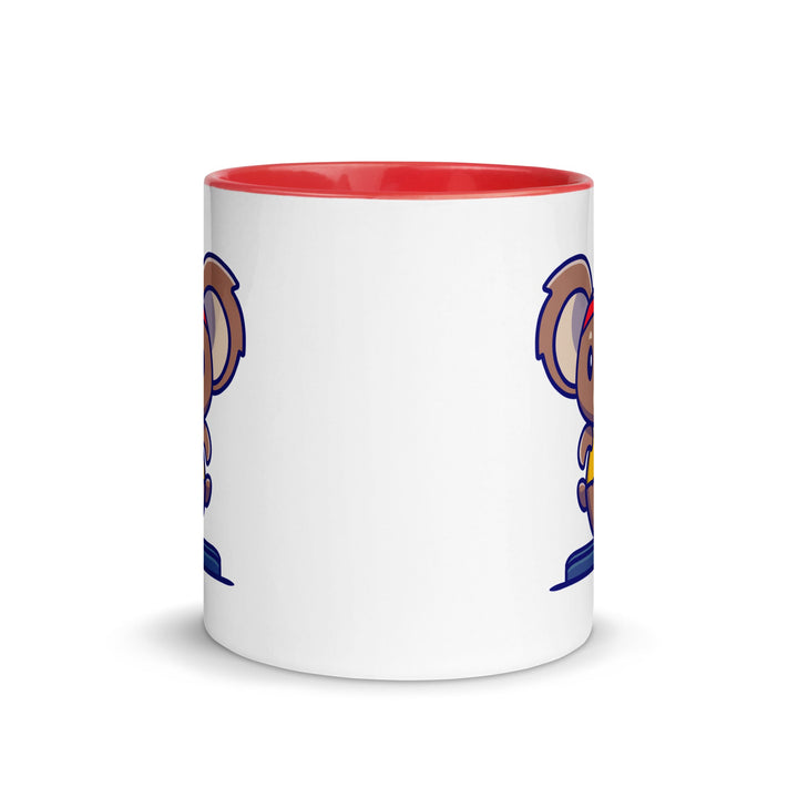 Runner Koala Mug with Color Inside - ArtyKoala