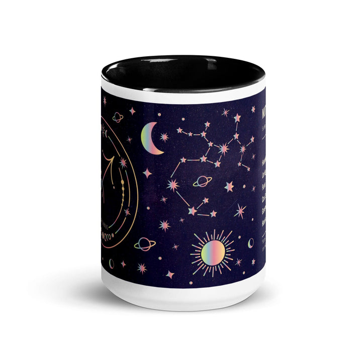 Sagittarius Mug With Color Inside - ArtyKoala