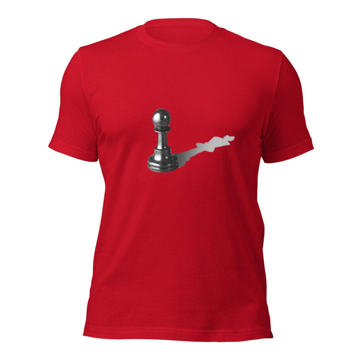 Shadow of a Pawn Man T-shirt - Red / S - ArtyKoala