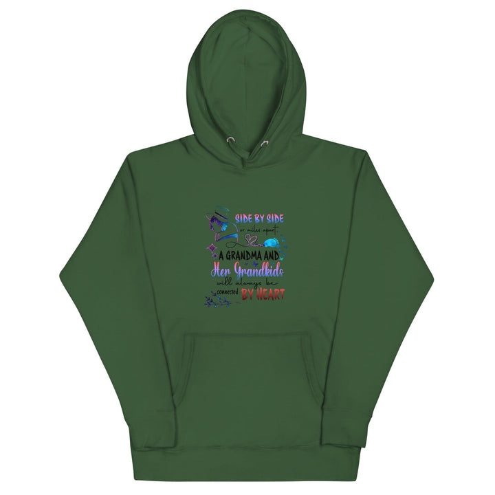 Side By Side Women Premium Hoodie - Forest Green / S - ArtyKoala