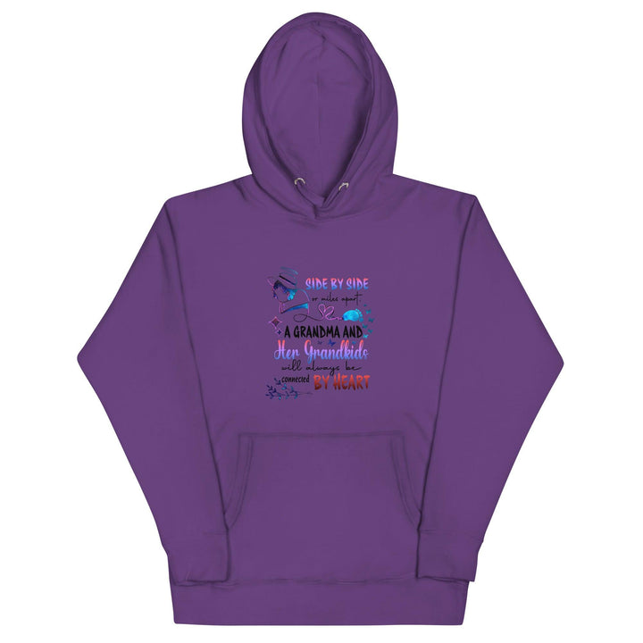 Side By Side Women Premium Hoodie - Purple / S - ArtyKoala