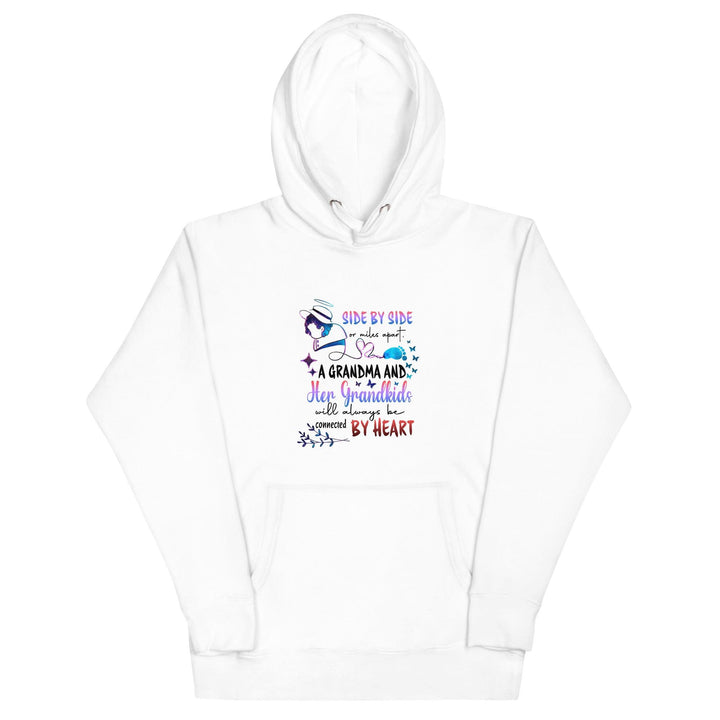 Side By Side Women Premium Hoodie - White / S - ArtyKoala