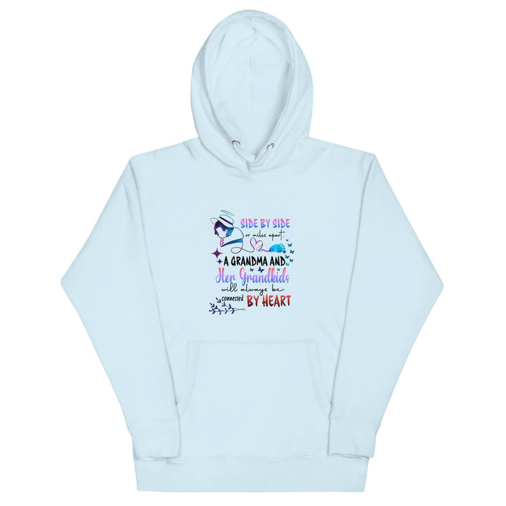 Side By Side Women Premium Hoodie - Sky Blue / S - ArtyKoala