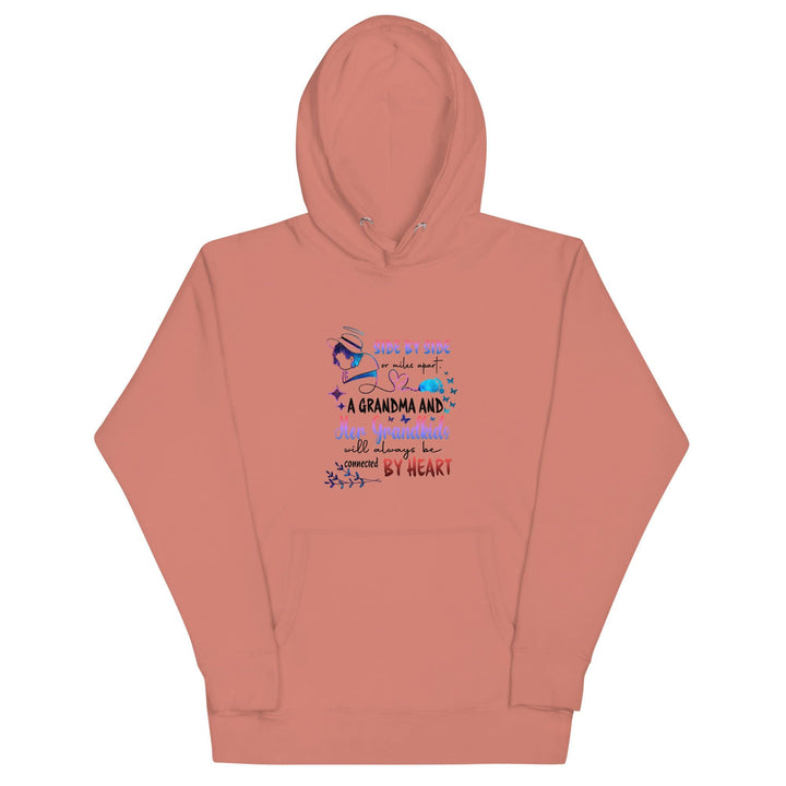 Side By Side Women Premium Hoodie - Dusty Rose / S - ArtyKoala