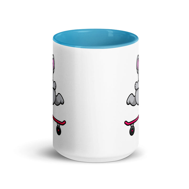 Skateboarding Koala Mug with Color Inside - ArtyKoala