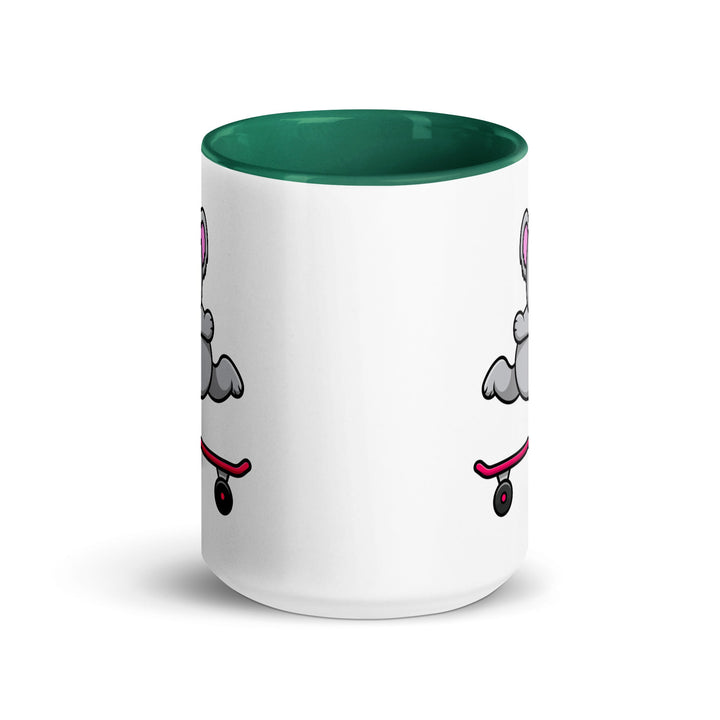 Skateboarding Koala Mug with Color Inside - ArtyKoala