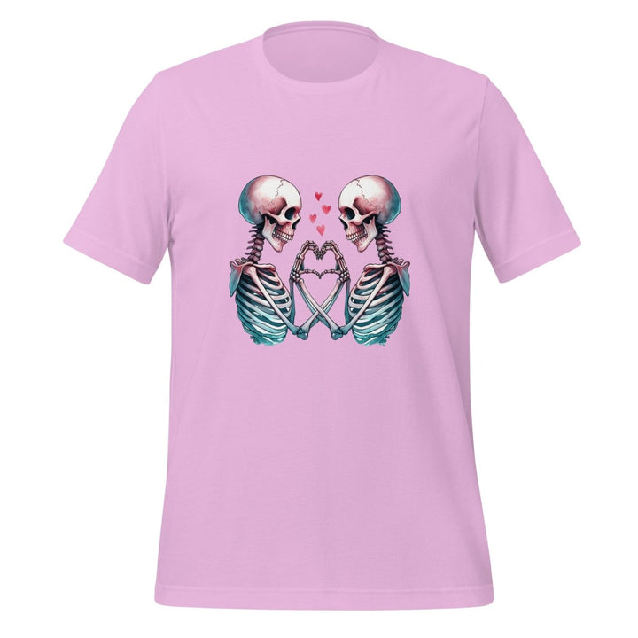Skeleton's LoveGraphic Tee - Lilac - S - ArtyKoala